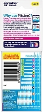 Interdental Brush, Size 3, Yellow, Pack of 10 - Piksters Interdental Brushes Yellow Size 3 — photo N2