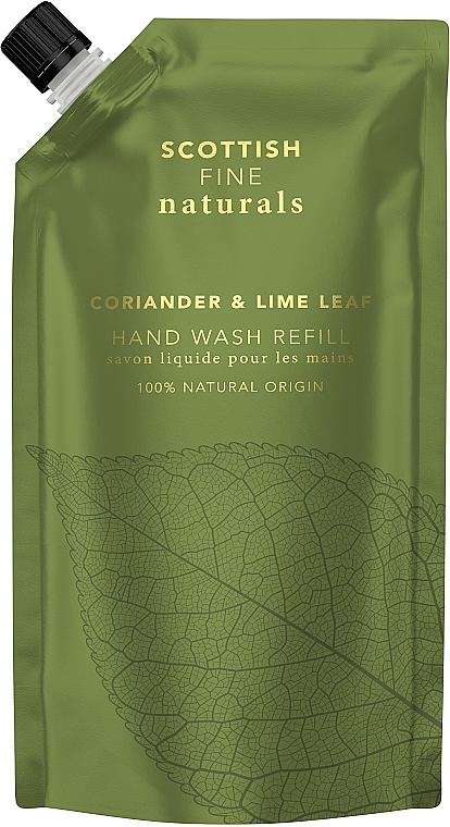 Liquid Hand Soap "Coriander & Lime Leaves" - Scottish Fine Soaps Naturals Coriander & Lime Leaf Hand Wash (refill) — photo N3