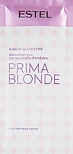 Fragrances, Perfumes, Cosmetics Shine Shampoo for Blonde Hair - Estel Professional Prima Blonde Shampoo (prybka)