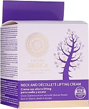 Fragrances, Perfumes, Cosmetics Rejuvenating Lifting Cream for Neck and Decollete - Natura Siberica