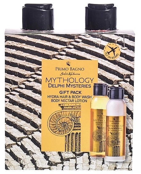 Skincare Set - Primo Bagno Mythology Delphi Mysteries Gift Pack (b/wash/100 ml + b/cr/100 ml) — photo N1