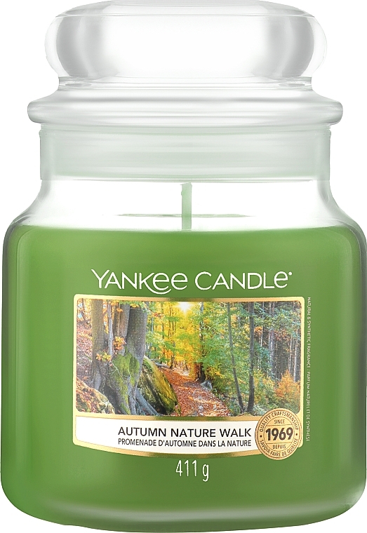 Scented Candle in Jar "Autumn Nature Walk" - Yankee Candle Autumn Nature Walk — photo N1