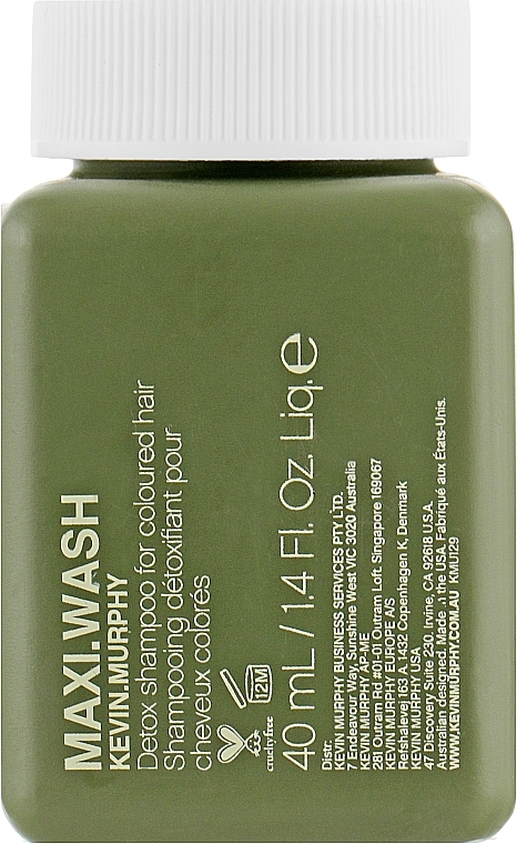 Detoxifying Shampoo for Colored Hair - Kevin.Murphy Maxi.Wash Shampoo (mini size) — photo N1