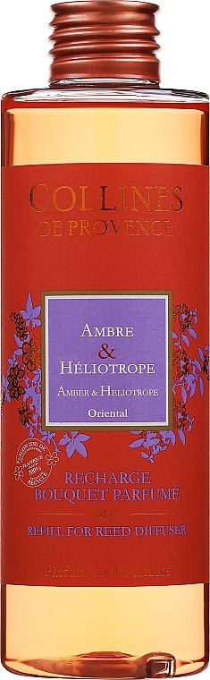 Amber & Heliotrope Reed Diffuser - Collines de Provence Bouquet Aromatique Amber & Heliotrop (refill)  — photo N3