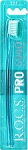 Fragrances, Perfumes, Cosmetics PRO Toothbrush, soft, turquoise - R.O.C.S.