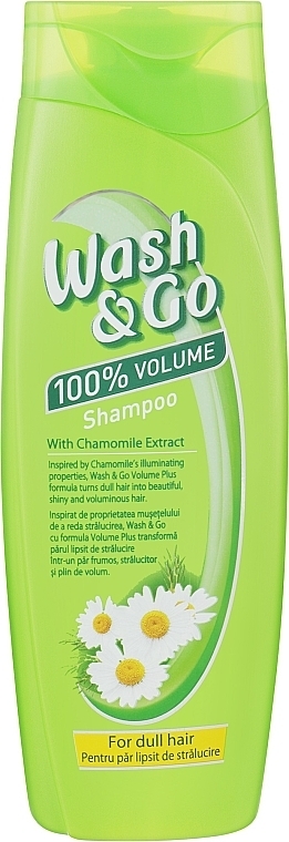 Dull Hair Chamomile Shampoo - Wash&Go — photo N1