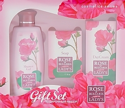 Fragrances, Perfumes, Cosmetics Set - BioFresh Rose of Bulgaria Gift Set (sh/gel/100ml + soap/50g + f/cr/30ml)