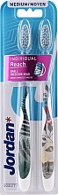 Fragrances, Perfumes, Cosmetics Toothbrush, medium, variant 1 - Jordan Individual Reach Medium