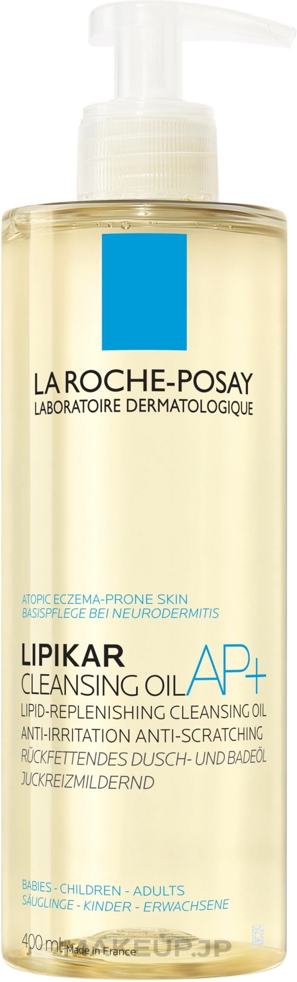 Moisturizing Anti-Irritation Lipid-Reducing Oil - La Roche-Posay Lipikar Huile AP+ — photo 400 ml