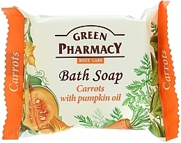 Carrot & Pumpkin Oil Soap - Green Pharmacy — photo N1
