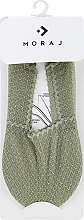 Low Socks with Lace, green, 1 pair - Moraj — photo N1