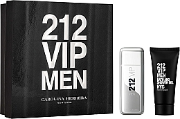 Fragrances, Perfumes, Cosmetics Carolina Herrera 212 VIP Men - Set (edt/100ml + sh/gel/100ml)