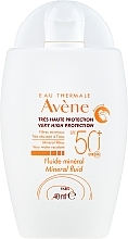 Mineral Sunscreen Fluid - Avene Eau Thermale Mineral Fluid SPF 50+ — photo N2