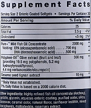 Omega-3 Dietary Supplement - Life Extension Super Omega-3 Enteric Coated Softgels — photo N3