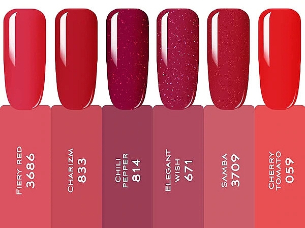 Gel Polish Set, 6 products - Sincero Salon Mad For Love — photo N3