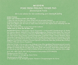 Cleansing Peeling Pads - Mizon Pore Fresh Peeling Toner Pad — photo N3