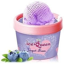 Blueberry Cleansing Foam - Arwin Ice Queen Yogurt Foam Blueberry — photo N1