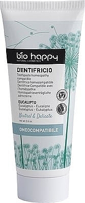 Toothpaste with Eucalyptus Extract - Bio Happy Neutral&Delicate Toothpaste Eucalyptus — photo N1