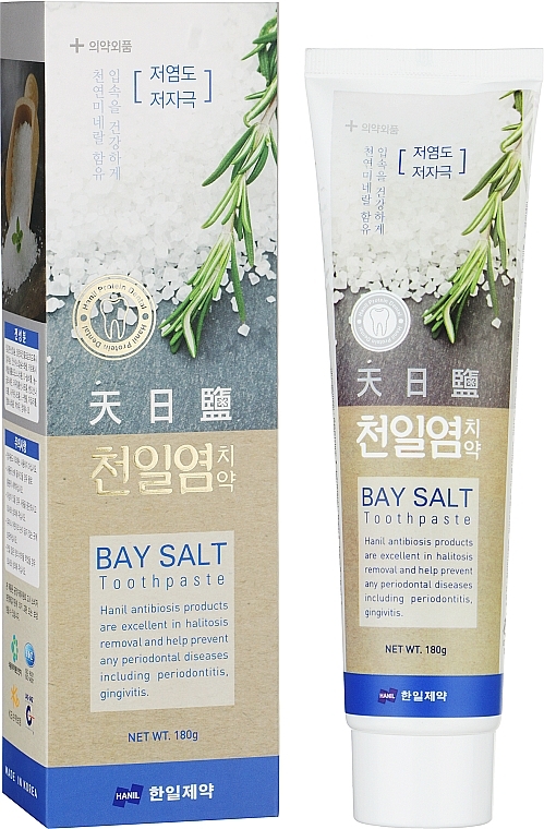 Sea Salt Toothpaste - Hanil Chemical Bay Salt Toothpaste — photo N1
