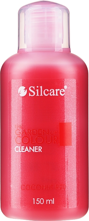 Nail Cleaner - Silcare The Garden of Colour Cleaner Coconut Red — photo N3