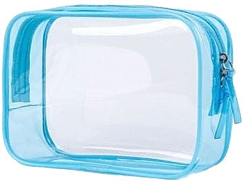 Makeup Bag, 4480, transparent, blue - Deni Carte — photo N1
