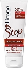 Repairing Foot Mask 2in1 - Lirene Stop Callusness Foot Cream-Mask — photo N3