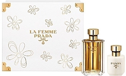 Fragrances, Perfumes, Cosmetics Prada La Femme Prada - Set (edp/100ml + b/lot/100ml)