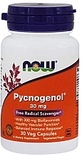 Pycnogenol Capsules, 30 mg - Now Foods Pycnogenol — photo N1