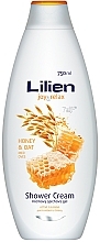 Honey and Oat Shower Cream-Gel - Lilien Honey & Oat Shower Gel — photo N1