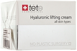 Fragrances, Perfumes, Cosmetics Liposomal Lifting Cream with Hyaluronic Acid - TETe Cosmeceutical Hyaluronic Lifting