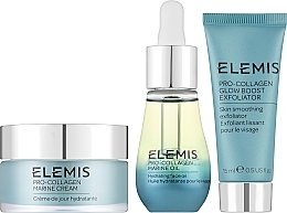 Set - Elemis The Pro-Collagen Skin Trio Treat (balm/15ml + oil/15ml + cr/30ml) — photo N2