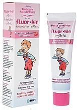 Fragrances, Perfumes, Cosmetics Kids Toothpaste - Kin Fluor Strawberry Flavor Toothpaste