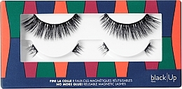 Fragrances, Perfumes, Cosmetics False Lashes - Black Up Magnetic False Lashes Full Strip M