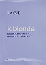 Fragrances, Perfumes, Cosmetics Compact Bleaching Cream Powder - Lakme K.Blonde Compact Bleaching Powder Cream