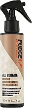 Thermal Protection & Color Shield Spray for Blonde Hair - Fudge Professional All Blonde Condition And Shield Mist — photo N1