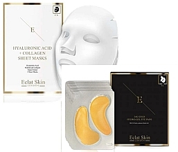Fragrances, Perfumes, Cosmetics Set - Eclat Skin London (mask/3pcs + eye/pads/5*2pcs)