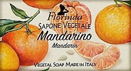 Fragrances, Perfumes, Cosmetics Natural Soap "Mandarine" - Florinda Mandarin Natural Soap