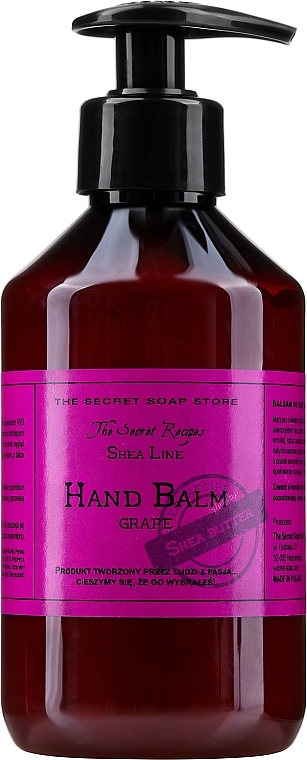 Grape Hand Balm - Soap & Friends Shea Line Grape Hand Balm — photo N1