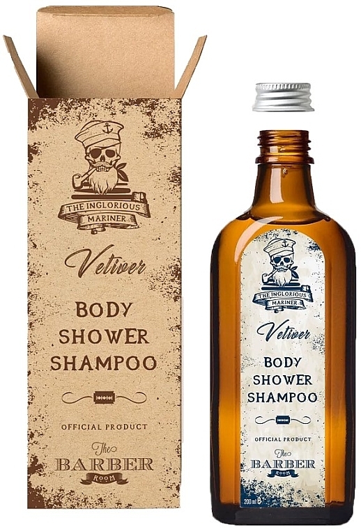 Repairing Shampoo & Shower Gel - The Inglorious Mariner Vetiver Body Shower Shampoo — photo N4