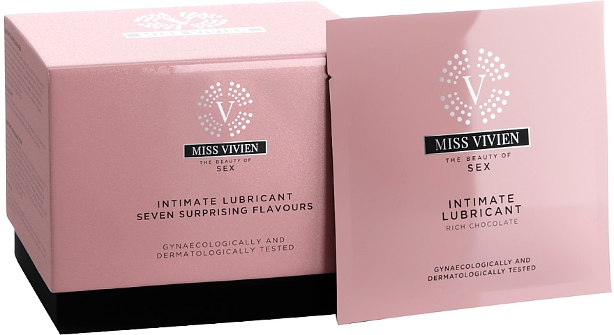 Lubricant Set, 14 products - Miss Vivien Intimate Lubricant 7 Surprising Flavours Pack — photo N1