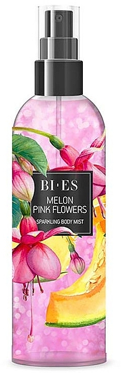 Melon & Pink Flower Sparkling Body Mist - Bi-Es Melon & Pink Flower Sparkling Body Mist — photo N1