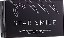 Fragrances, Perfumes, Cosmetics Set - Star Smile (teeth whitening lamp/1pc + teeth/gel/3x2ml)