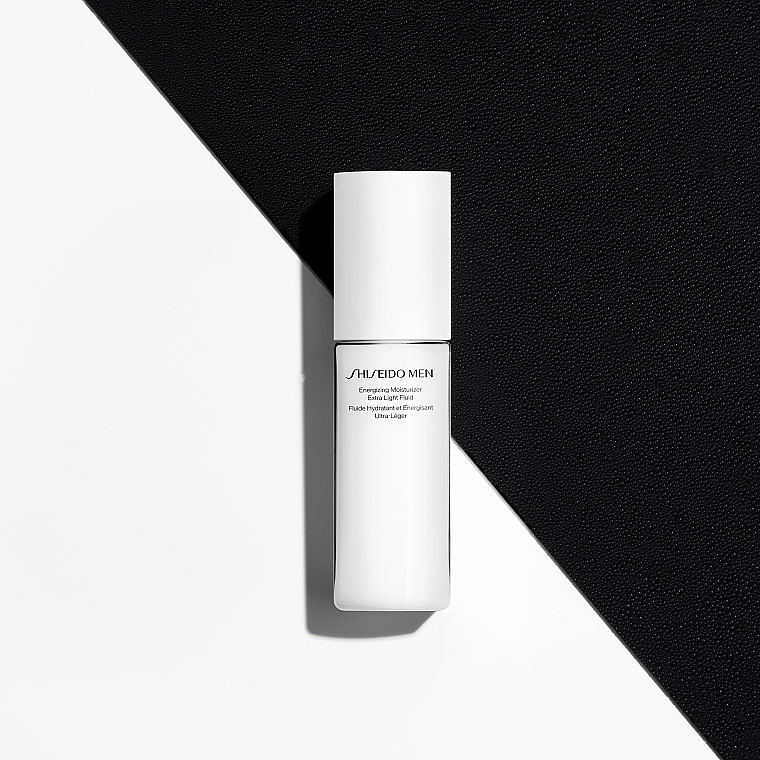 Energizing Moisturizing Face Fluid - Shiseido Men Energizing Moisturizer Extra Light Fluid — photo N4