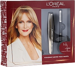 Fragrances, Perfumes, Cosmetics Set - L'Oreal Paris (mascara/10.7ml + eyeliner/7g)