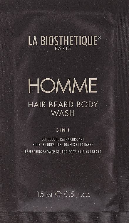 Body, Hair & Beard Wash - La Biosthetique Homme Hair Beard Body Wash (sample) — photo N1