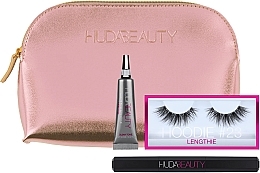 Fragrances, Perfumes, Cosmetics Set - Huda Beauty Ramadan Kit (eyeliner/4ml + false/lash + lash/glue/6.5ml + pouch)