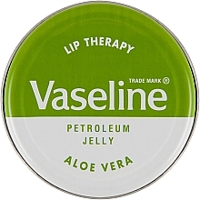 Aloe Lip Balm - Vaseline Lip Therapy Aloe Vera Lips Balm — photo N1