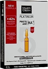 Fragrances, Perfumes, Cosmetics Rejuvenating Face Ampoules - Martiderm Platinum Photo-Age Ampollas 