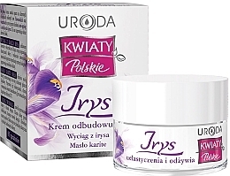 Fragrances, Perfumes, Cosmetics Nourishing Face Cream - Uroda Kwiaty Polskie Irys Cream