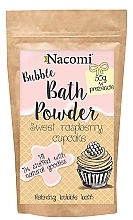 Fragrances, Perfumes, Cosmetics Bath Powder "Sweet Raspberry Muffin" - Nacomi Sweet Raspberry Cupcake Bath Powder